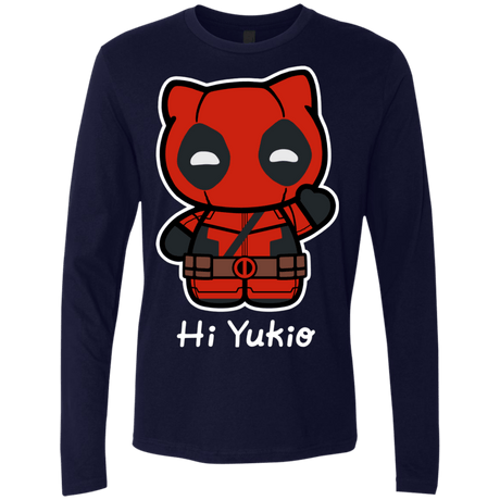 T-Shirts Midnight Navy / S Hi Yukio Men's Premium Long Sleeve