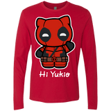 T-Shirts Red / S Hi Yukio Men's Premium Long Sleeve