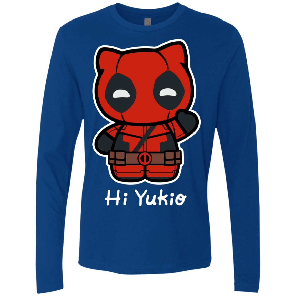 T-Shirts Royal / S Hi Yukio Men's Premium Long Sleeve