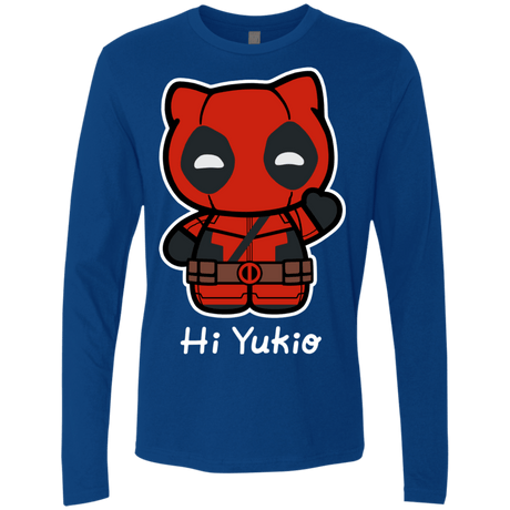 T-Shirts Royal / S Hi Yukio Men's Premium Long Sleeve