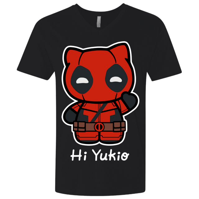 T-Shirts Black / X-Small Hi Yukio Men's Premium V-Neck