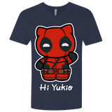T-Shirts Midnight Navy / X-Small Hi Yukio Men's Premium V-Neck