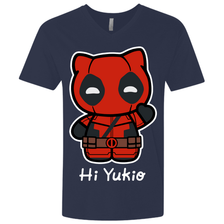 T-Shirts Midnight Navy / X-Small Hi Yukio Men's Premium V-Neck