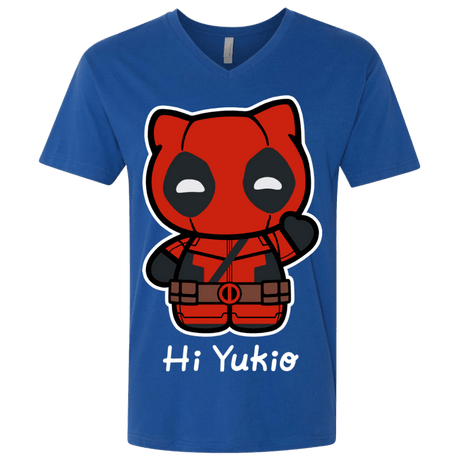 T-Shirts Royal / X-Small Hi Yukio Men's Premium V-Neck