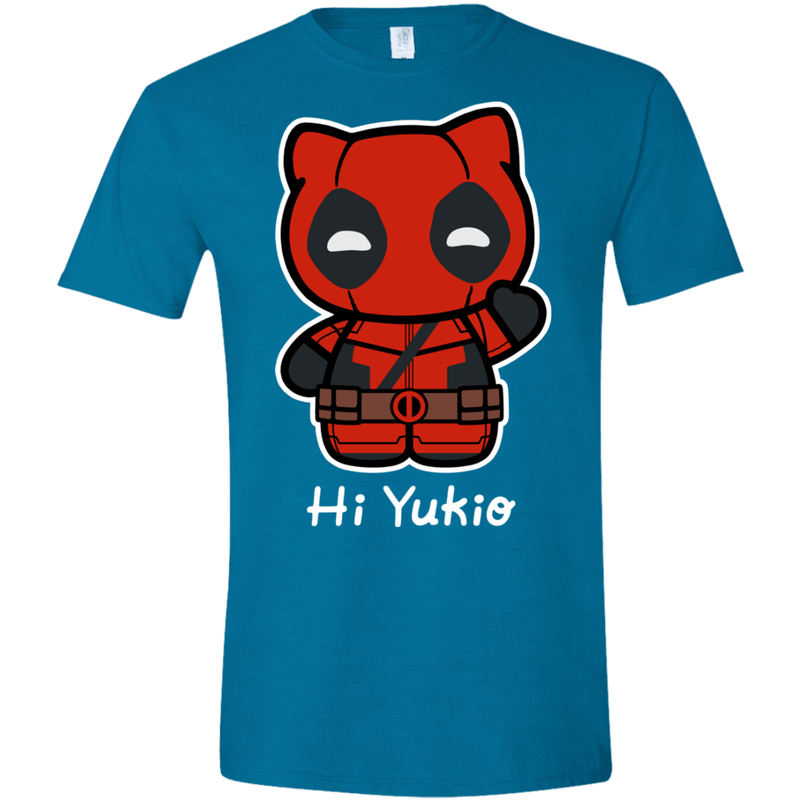 T-Shirts Antique Sapphire / S Hi Yukio Men's Semi-Fitted Softstyle