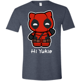 T-Shirts Heather Navy / S Hi Yukio Men's Semi-Fitted Softstyle