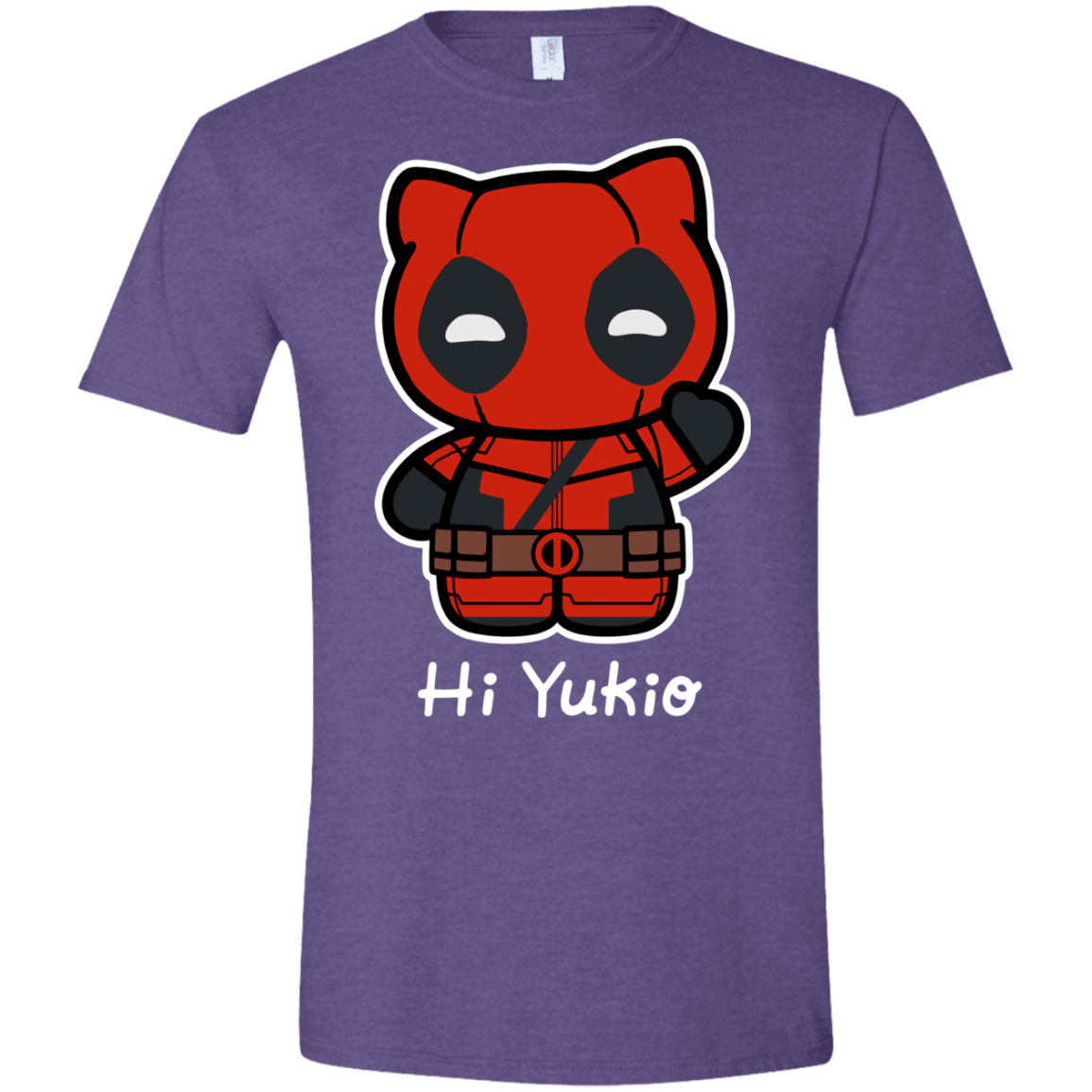 T-Shirts Heather Purple / S Hi Yukio Men's Semi-Fitted Softstyle