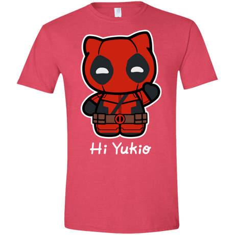 T-Shirts Heather Red / S Hi Yukio Men's Semi-Fitted Softstyle