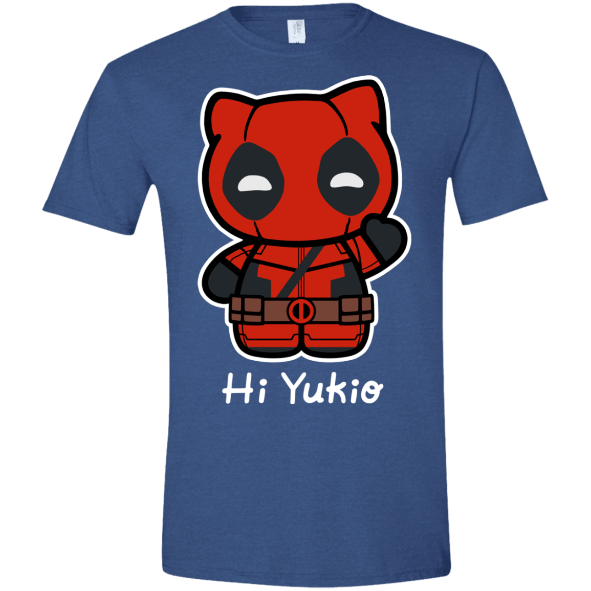 T-Shirts Heather Royal / X-Small Hi Yukio Men's Semi-Fitted Softstyle