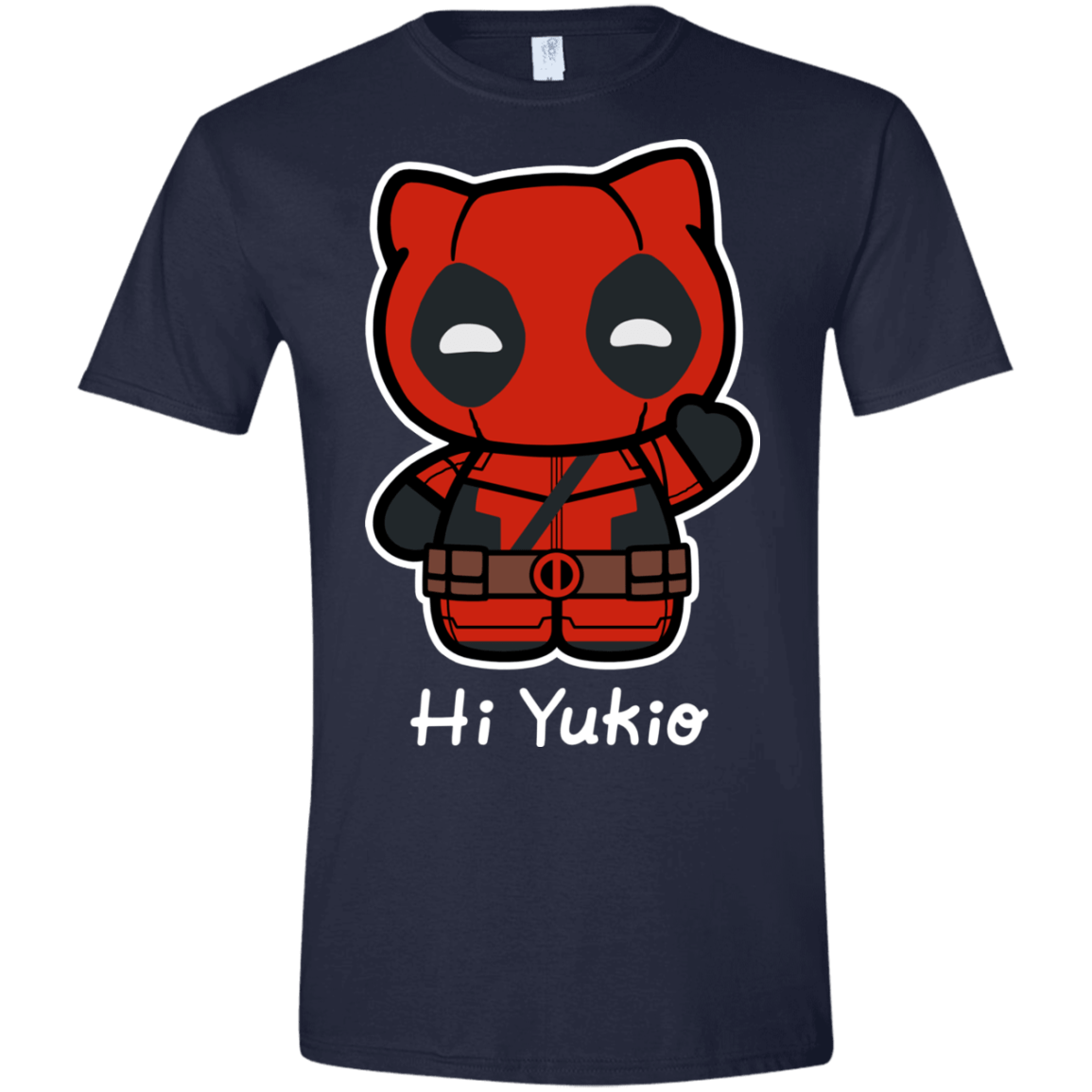 T-Shirts Navy / X-Small Hi Yukio Men's Semi-Fitted Softstyle