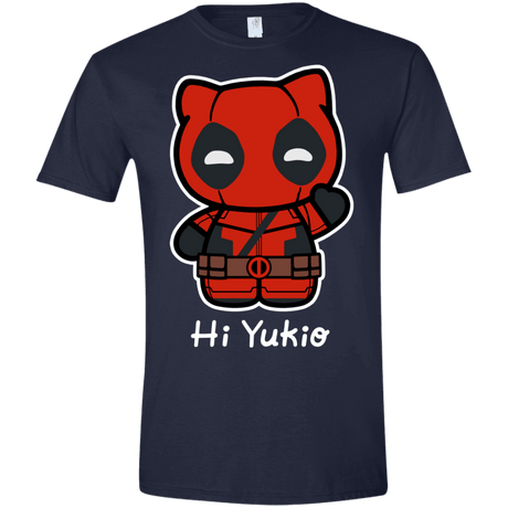 T-Shirts Navy / X-Small Hi Yukio Men's Semi-Fitted Softstyle