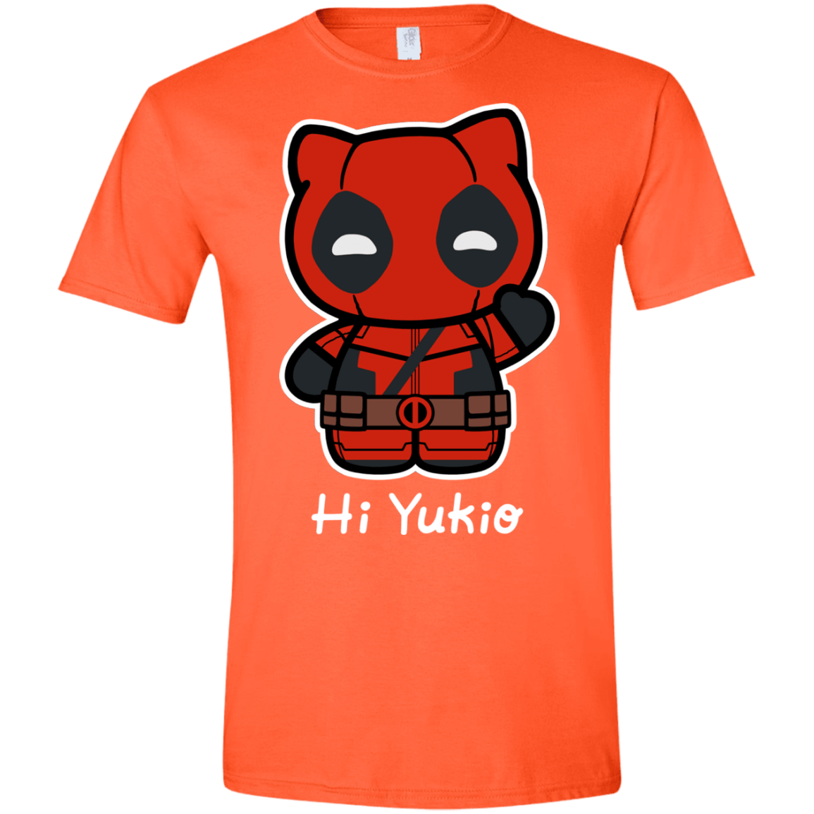 T-Shirts Orange / S Hi Yukio Men's Semi-Fitted Softstyle