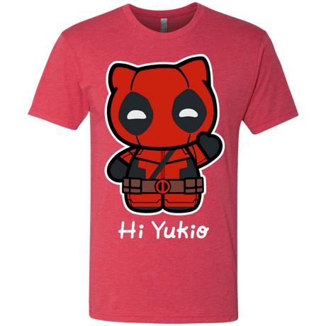 T-Shirts Vintage Red / S Hi Yukio Men's Triblend T-Shirt