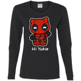 T-Shirts Black / S Hi Yukio Women's Long Sleeve T-Shirt