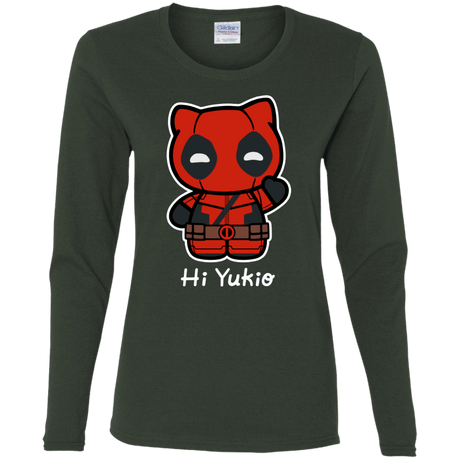 T-Shirts Forest / S Hi Yukio Women's Long Sleeve T-Shirt