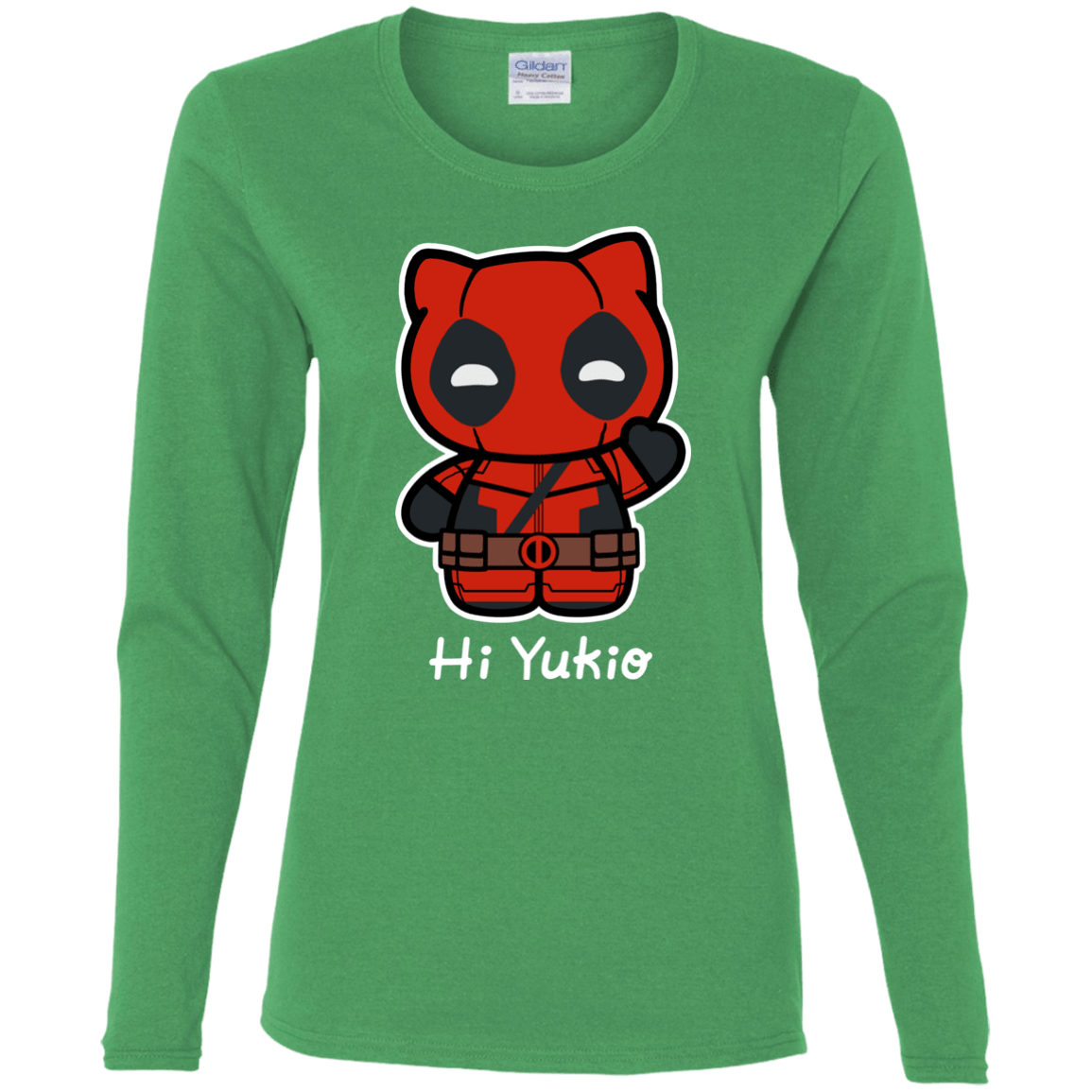 T-Shirts Irish Green / S Hi Yukio Women's Long Sleeve T-Shirt
