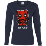 T-Shirts Navy / S Hi Yukio Women's Long Sleeve T-Shirt