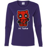 T-Shirts Purple / S Hi Yukio Women's Long Sleeve T-Shirt