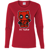 T-Shirts Red / S Hi Yukio Women's Long Sleeve T-Shirt