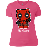 T-Shirts Hot Pink / X-Small Hi Yukio Women's Premium T-Shirt