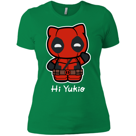 T-Shirts Kelly Green / X-Small Hi Yukio Women's Premium T-Shirt