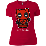 T-Shirts Red / X-Small Hi Yukio Women's Premium T-Shirt