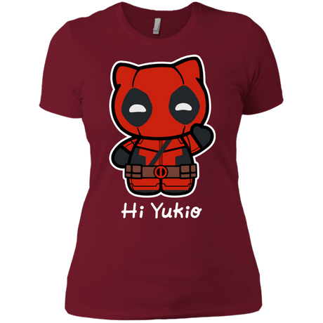 T-Shirts Scarlet / X-Small Hi Yukio Women's Premium T-Shirt