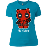 T-Shirts Turquoise / X-Small Hi Yukio Women's Premium T-Shirt
