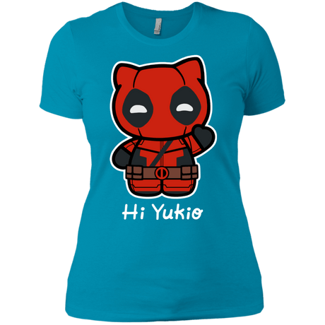 T-Shirts Turquoise / X-Small Hi Yukio Women's Premium T-Shirt