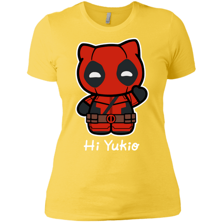 T-Shirts Vibrant Yellow / X-Small Hi Yukio Women's Premium T-Shirt