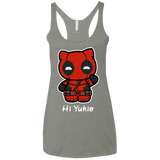 T-Shirts Venetian Grey / X-Small Hi Yukio Women's Triblend Racerback Tank