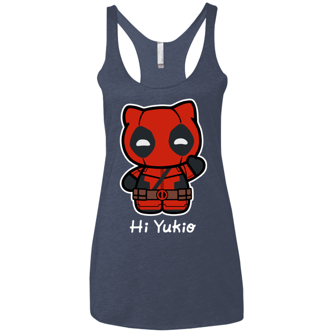 T-Shirts Vintage Navy / X-Small Hi Yukio Women's Triblend Racerback Tank