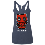 T-Shirts Vintage Navy / X-Small Hi Yukio Women's Triblend Racerback Tank