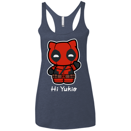 T-Shirts Vintage Navy / X-Small Hi Yukio Women's Triblend Racerback Tank