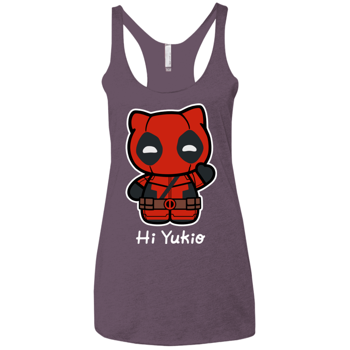 T-Shirts Vintage Purple / X-Small Hi Yukio Women's Triblend Racerback Tank