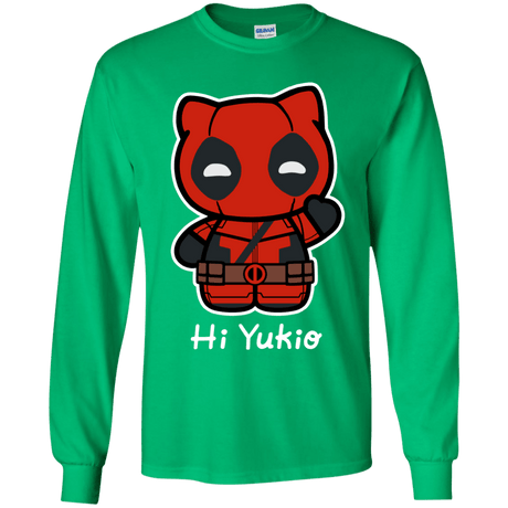 T-Shirts Irish Green / YS Hi Yukio Youth Long Sleeve T-Shirt