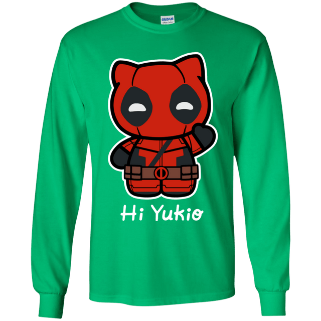 T-Shirts Irish Green / YS Hi Yukio Youth Long Sleeve T-Shirt
