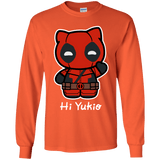 T-Shirts Orange / YS Hi Yukio Youth Long Sleeve T-Shirt