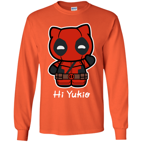 T-Shirts Orange / YS Hi Yukio Youth Long Sleeve T-Shirt