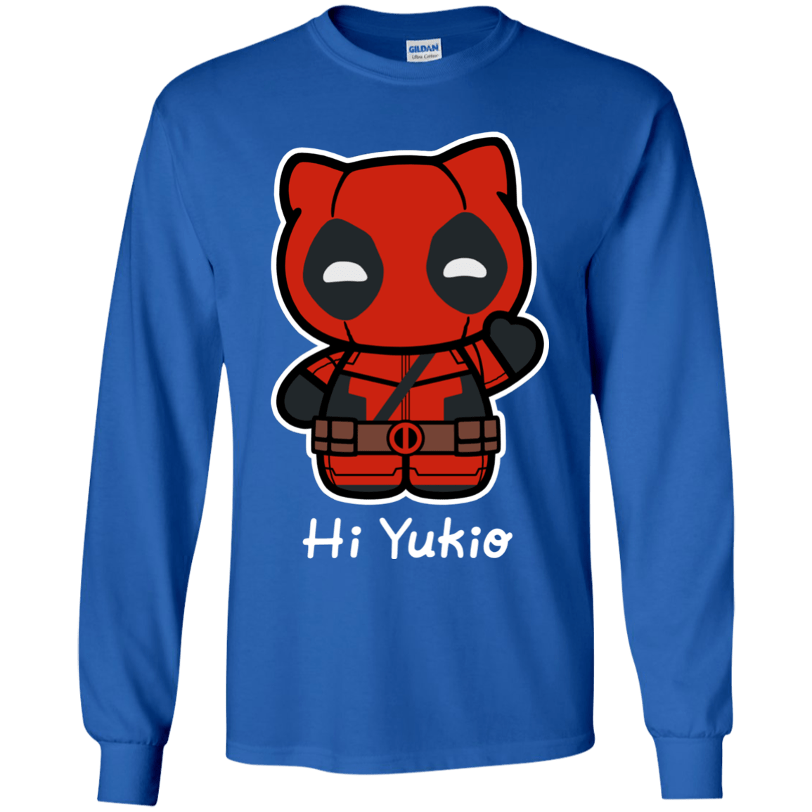 T-Shirts Royal / YS Hi Yukio Youth Long Sleeve T-Shirt