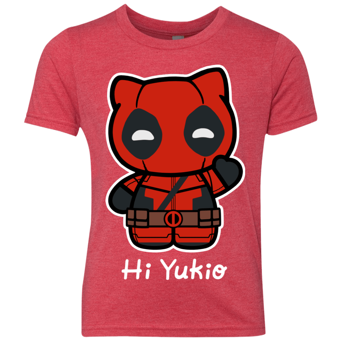 T-Shirts Vintage Red / YXS Hi Yukio Youth Triblend T-Shirt