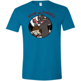 T-Shirts Antique Sapphire / S Hiccup and Toothless Men's Semi-Fitted Softstyle