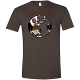 T-Shirts Dark Chocolate / S Hiccup and Toothless Men's Semi-Fitted Softstyle