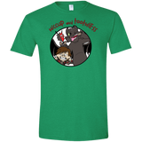 T-Shirts Heather Irish Green / S Hiccup and Toothless Men's Semi-Fitted Softstyle