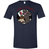 T-Shirts Navy / X-Small Hiccup and Toothless Men's Semi-Fitted Softstyle