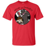 T-Shirts Red / S Hiccup and Toothless T-Shirt