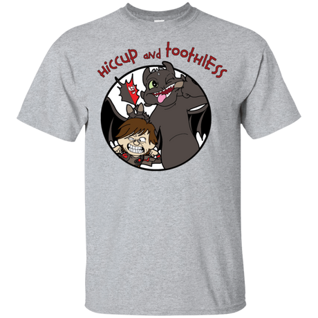 T-Shirts Sport Grey / S Hiccup and Toothless T-Shirt