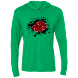 T-Shirts Hidden Organization Triblend Long Sleeve Hoodie Tee