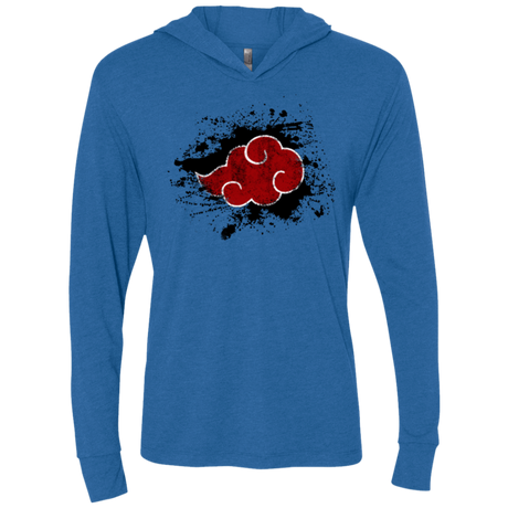 T-Shirts Vintage Royal / X-Small Hidden Organization Triblend Long Sleeve Hoodie Tee