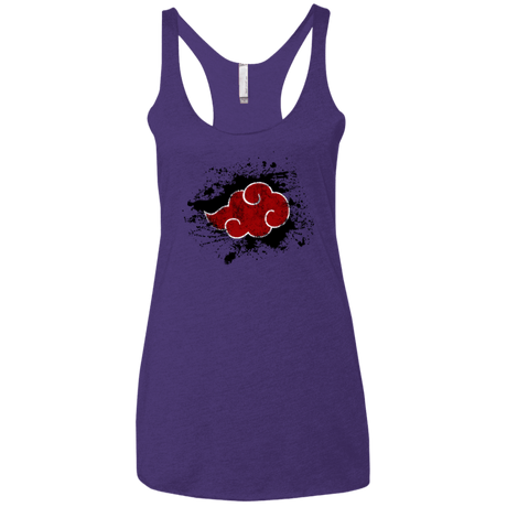 T-Shirts Purple / X-Small Hidden Organization Women's Triblend Racerback Tank